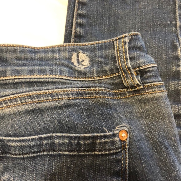 Kensie jeans size 27 distressed skinny - Picture 5 of 5